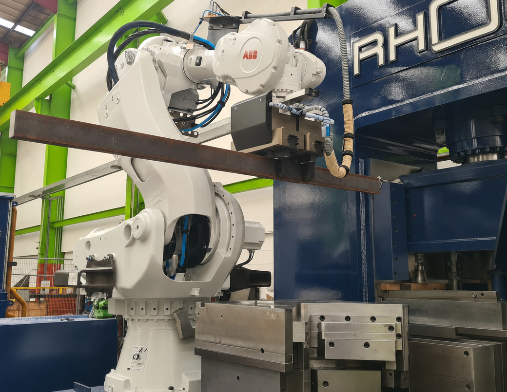 Fork Truck Fork Bending Line